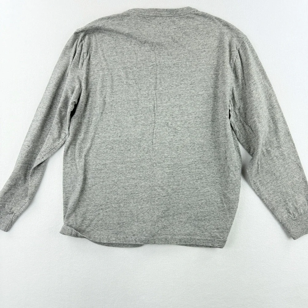 POLO RALPH LAUREN Long Sleeve Tee Tshirt Mens Size Large Classic‎ Fit Blue Pony